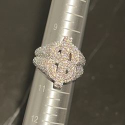 Size 10 - Iced Out Dollar Sign Ring