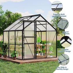 6x6 FT Greenhouse for Outdoor