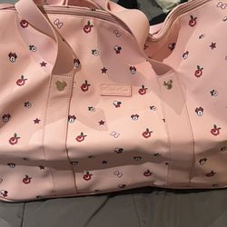 Pink Minnie Mouse Carryon Travel Bag