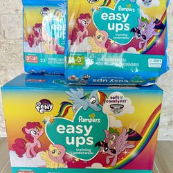 Pampers Easy Ups Girls Potty Training Pants - My Little Pony