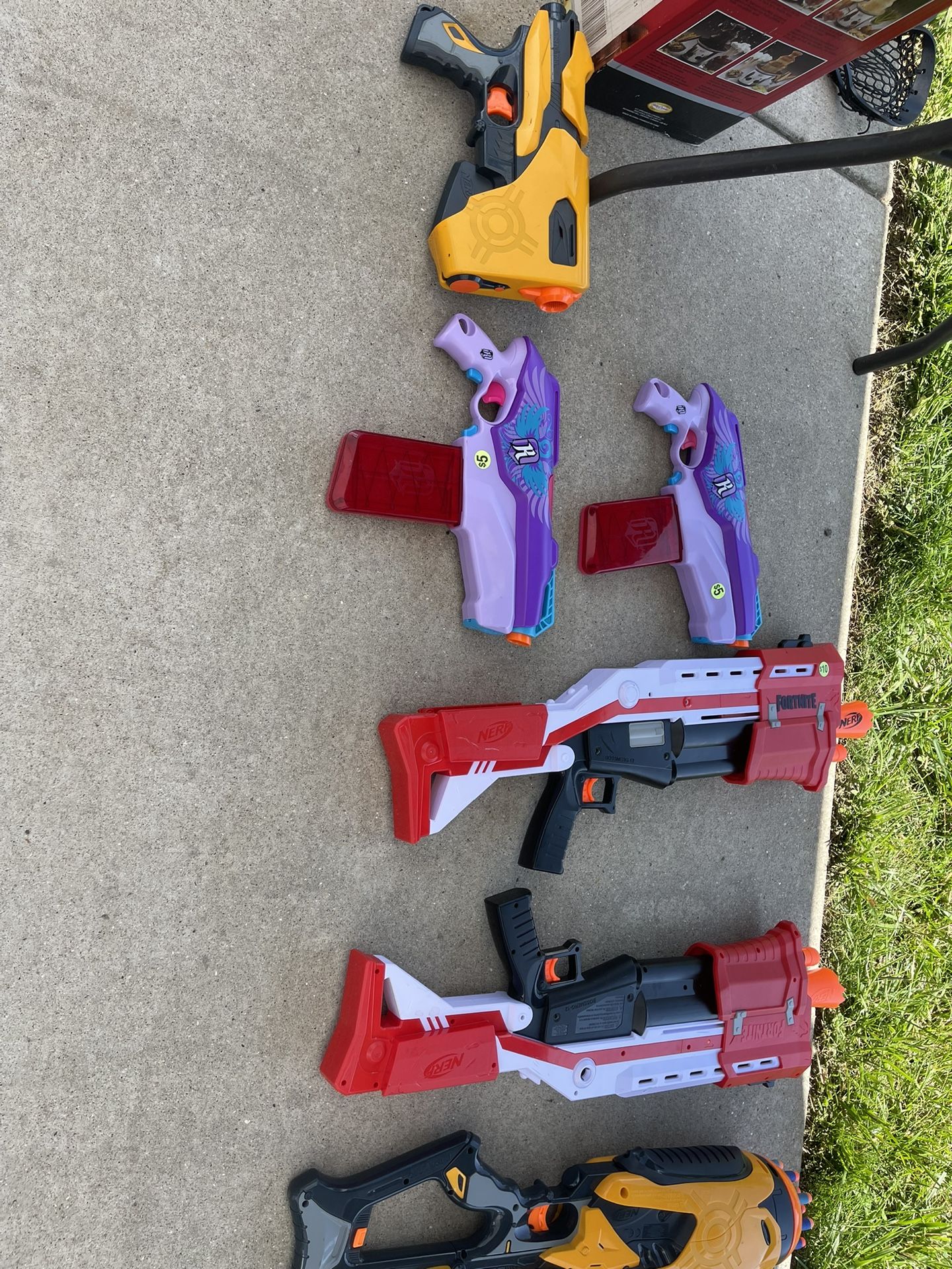 Nerf Gun Lot