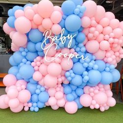 Gender Reveal Balloon Decoration 