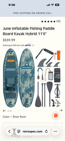 Retrospec Paddleboard