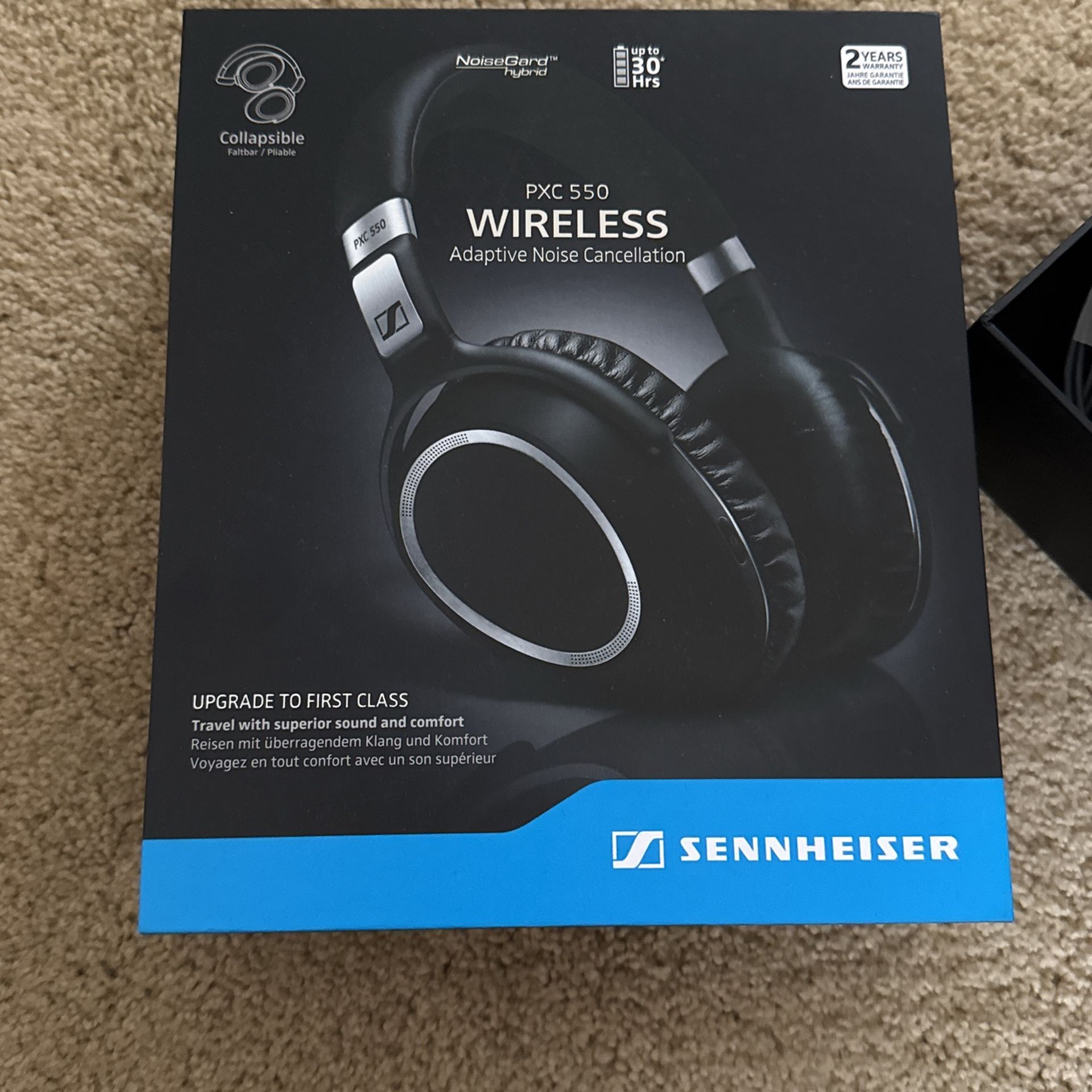 New Sennheiser PXC 550 Wireless Headphones