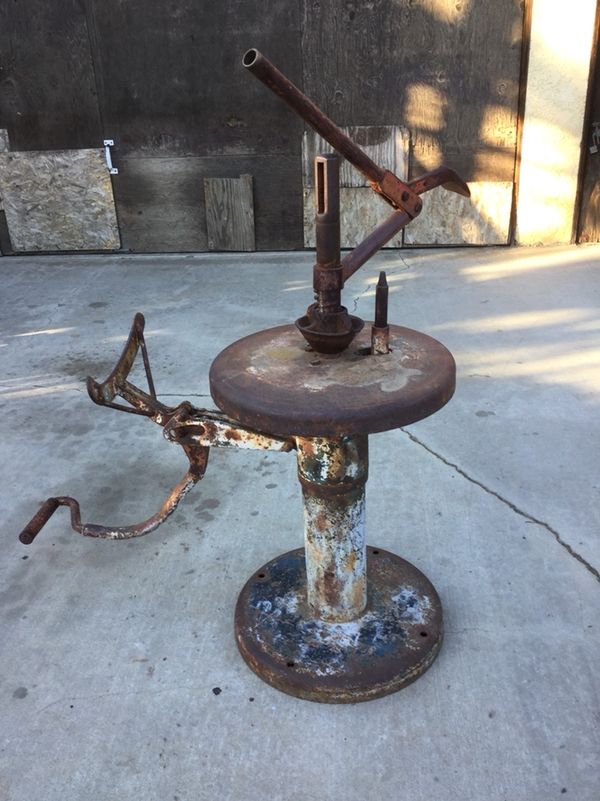 Old Coats Tireman Model 3 Star Manual Tire Changer Rat Rod Vintage for