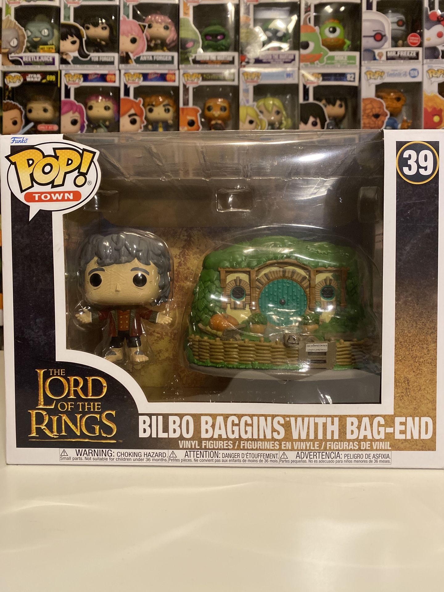 Funko Pop! Lord Of The Rings Bilbo Baggins In Bag-end