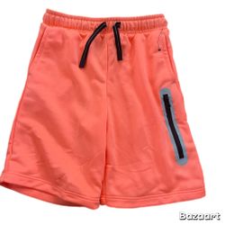 Sz 5t Orange & Silver Driworks Moisture Wicking Shorts Athletic Works New