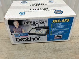 Brother FAX-575 Fax Machine – New Old Stock – Sealed Box