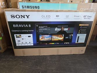 65” Sony smart 4k oled hdr tv Bravia 8 tv