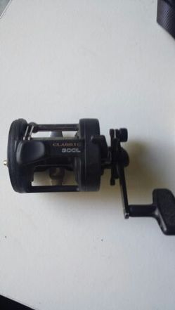 Fishing reel.