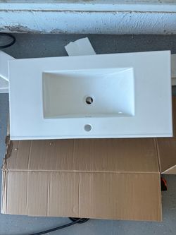 Brand new blossom vanity sink
