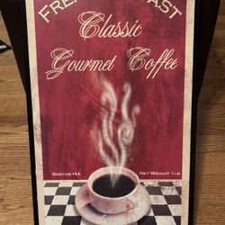 Wall Art – French Roast, Classic Gourmet Coffee