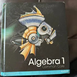 Pearson Algebra 1 Common Core Student Edition – Grades 8–9 Hardcover