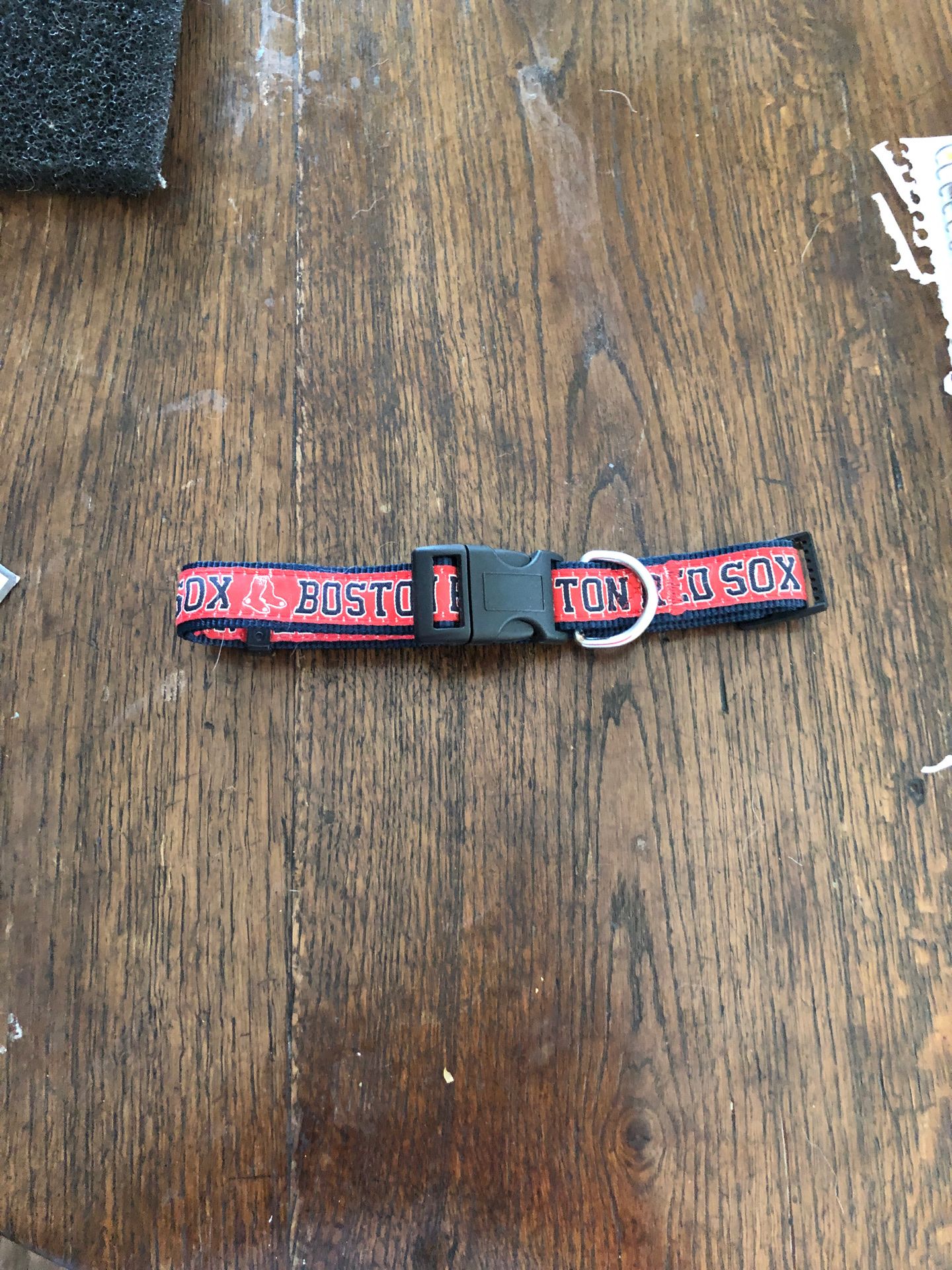 Dog Collar size L Boston Red Sox