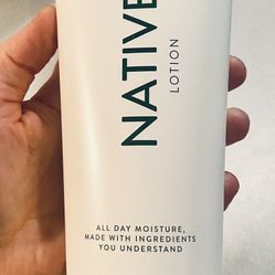 NATIVE LOTION~ EUCALYPTUS & MINT 12.oz BRAND NEW UNOPENED 