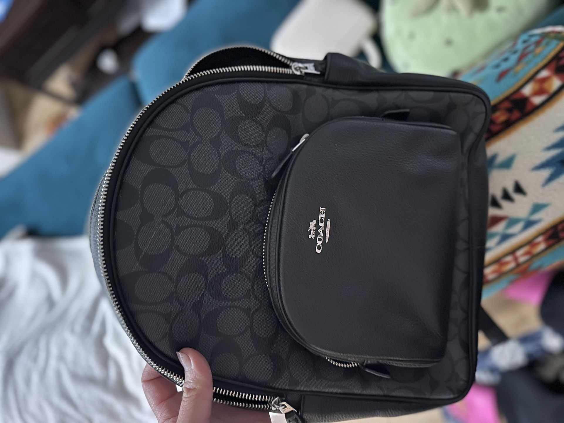Coach Backpack Black Original