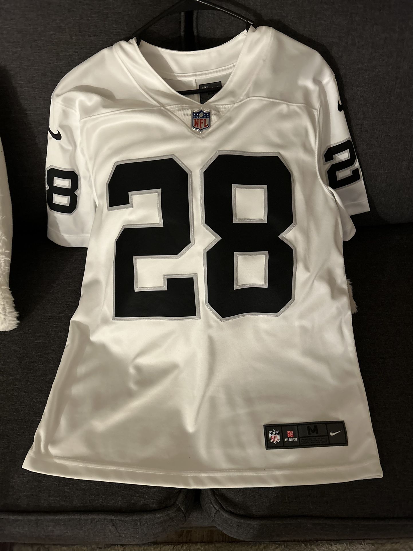 Oakland Raiders Men Jersey XL Black Josh Jacobs 28NFL Team Apparel
