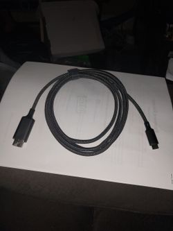 USB-C to HDMI Braided Cable