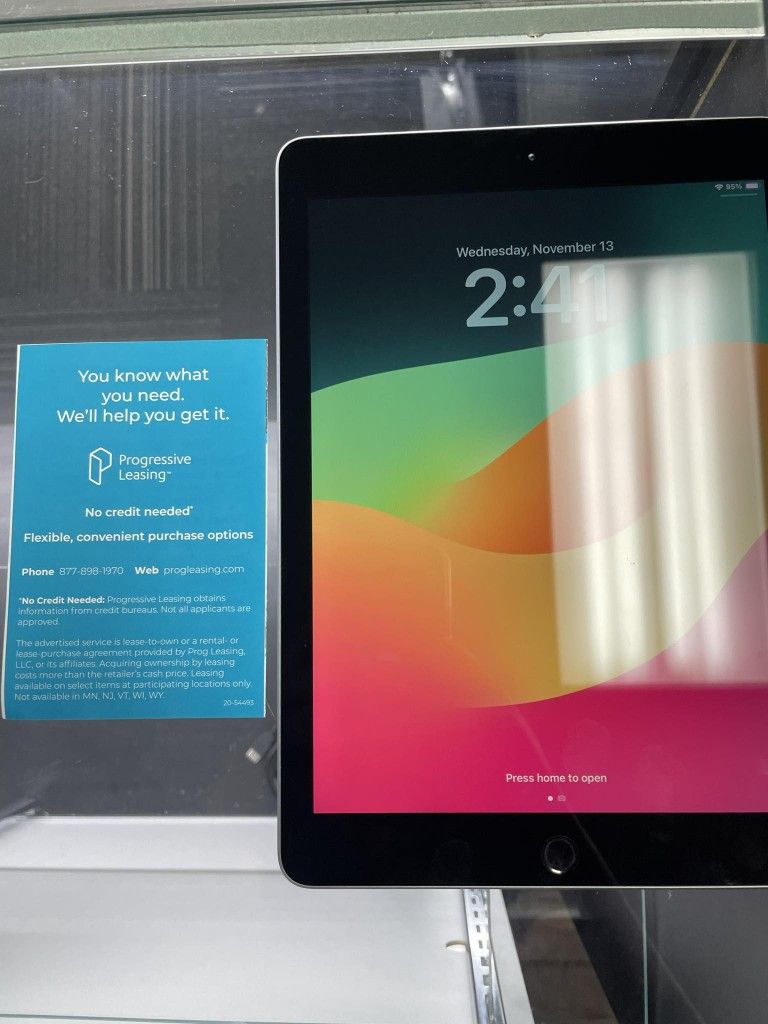 IPAD 6 32GB - $50 DOWN - NO CREDIT NEEDED