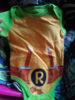 Ninja turtle onesie