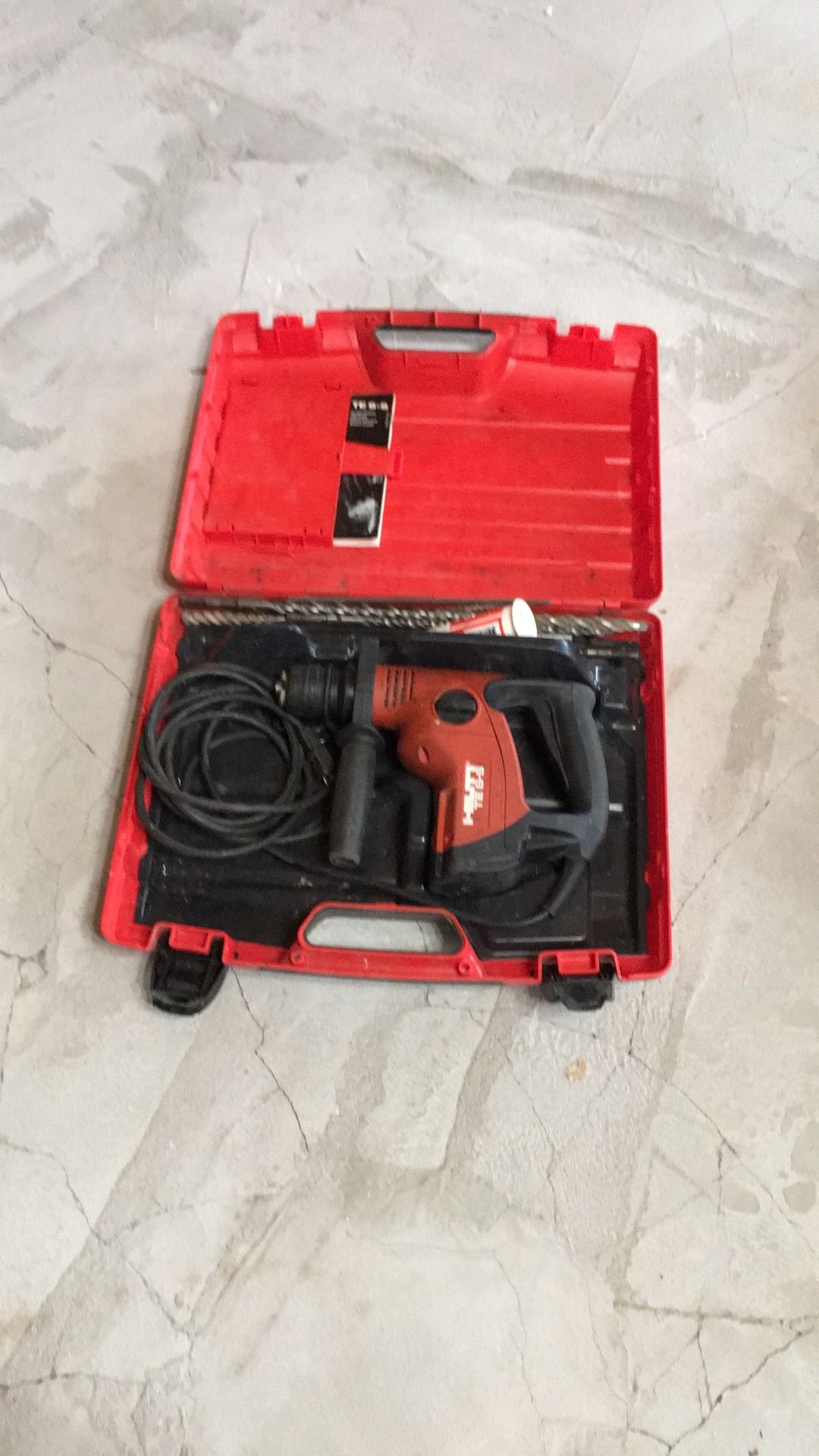 Hamer Drill And Concrete Buster , Or Anything Hard It Will Do