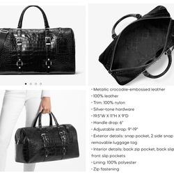 Authentic Michaelkors Extra Large Weekender Bag