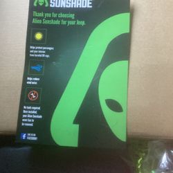 Alien Sun Shade For Jeep Wrangler 