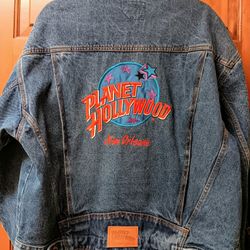 Planet Hollywood New Orleans Jean Jacket 