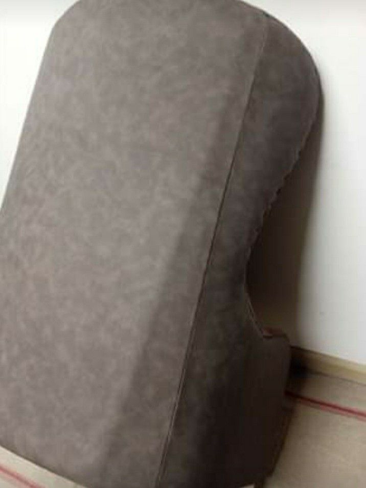 Custom Leather and Suede accent chair