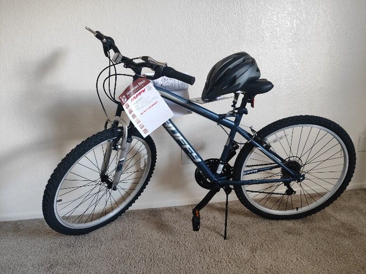 New Huffy Highland 26 With Bell Helmet