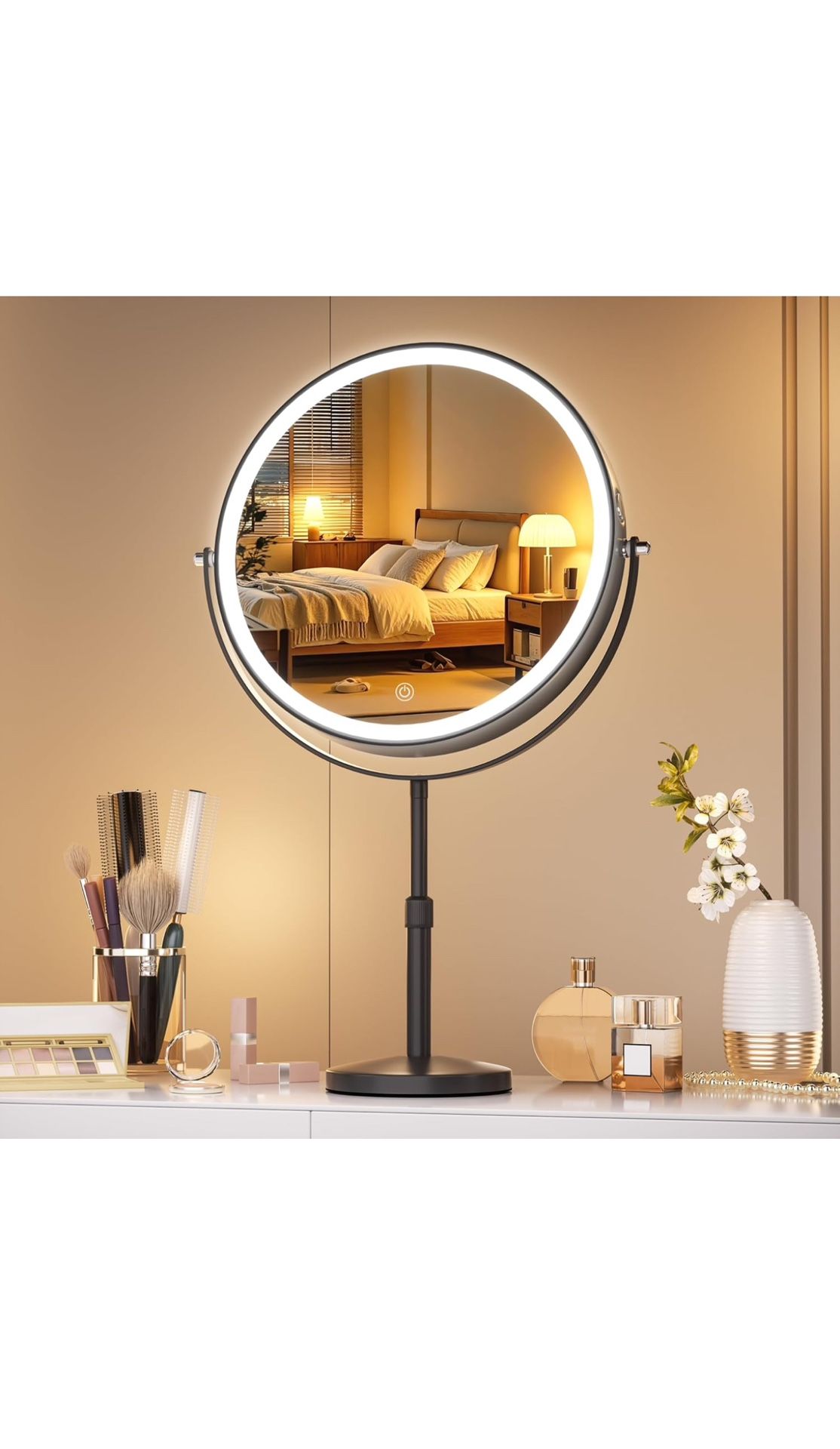 10-inch Lighted Makeup Mirror  *Brand New*