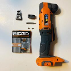 RIDGID 18V SubCompact Brushless Cordless 3/8 in. Right Angle Drill (Tool Only) Pre Owned 