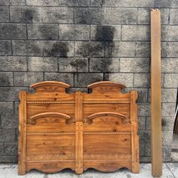 solid wood FULL/QUEEN bed set 
