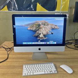 Apple iMac 21.5” 2013 OS Catalina 8GB RAM 1TB HDD w/ Keyboard & Mouse