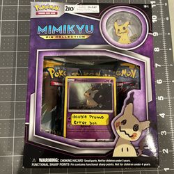 Double promo error Mimikyu 1 of 1 pin collection!!