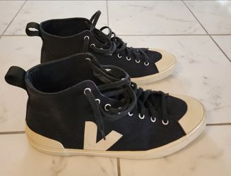 Veja Wata II Canvas High-Top Sneakers Size 12 Men's