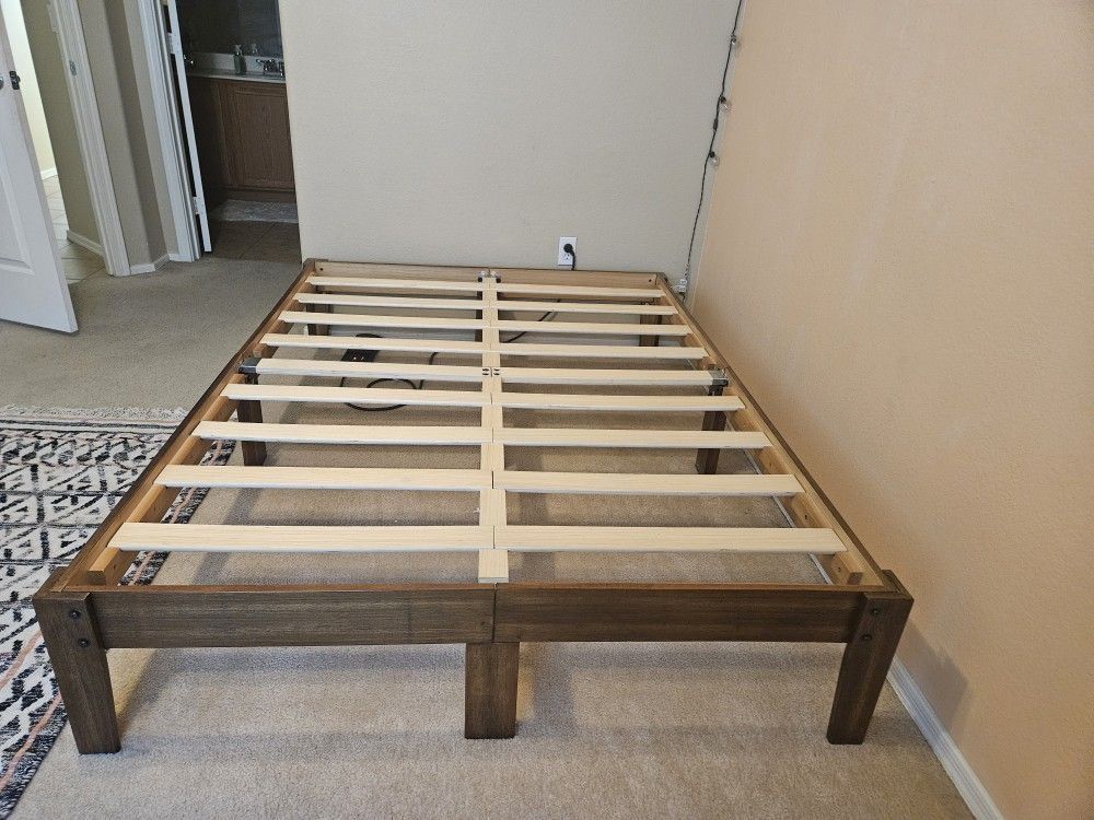 Moving Sale:low Bed Frame Full Size