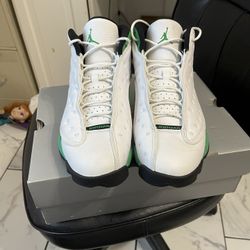 Jordan 13s. Lucky Greens