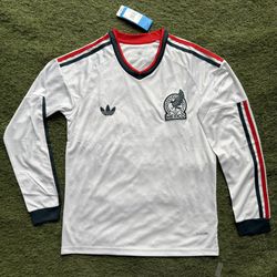 Mexico Away Long Sleeve 2026 World Cup Adult Soccer Jersey