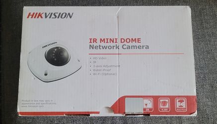 Hikvision HD/IP mini dome camera