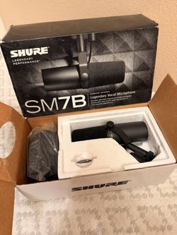 Shure SM7B Original Cardioid Dynamic Vocal Broadcast Microphone