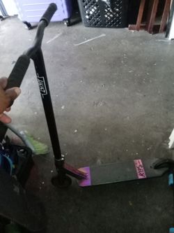 Envy Scooters KOS S6 complete scooter featuring a distinctive oil slick color finish
