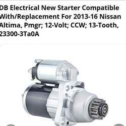 2013-16 Nissan Altima Starter