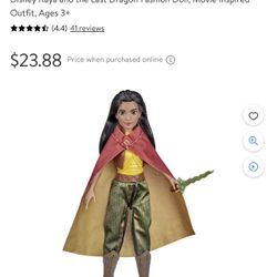 Disney Raya and the Last Dragon Fashion Doll