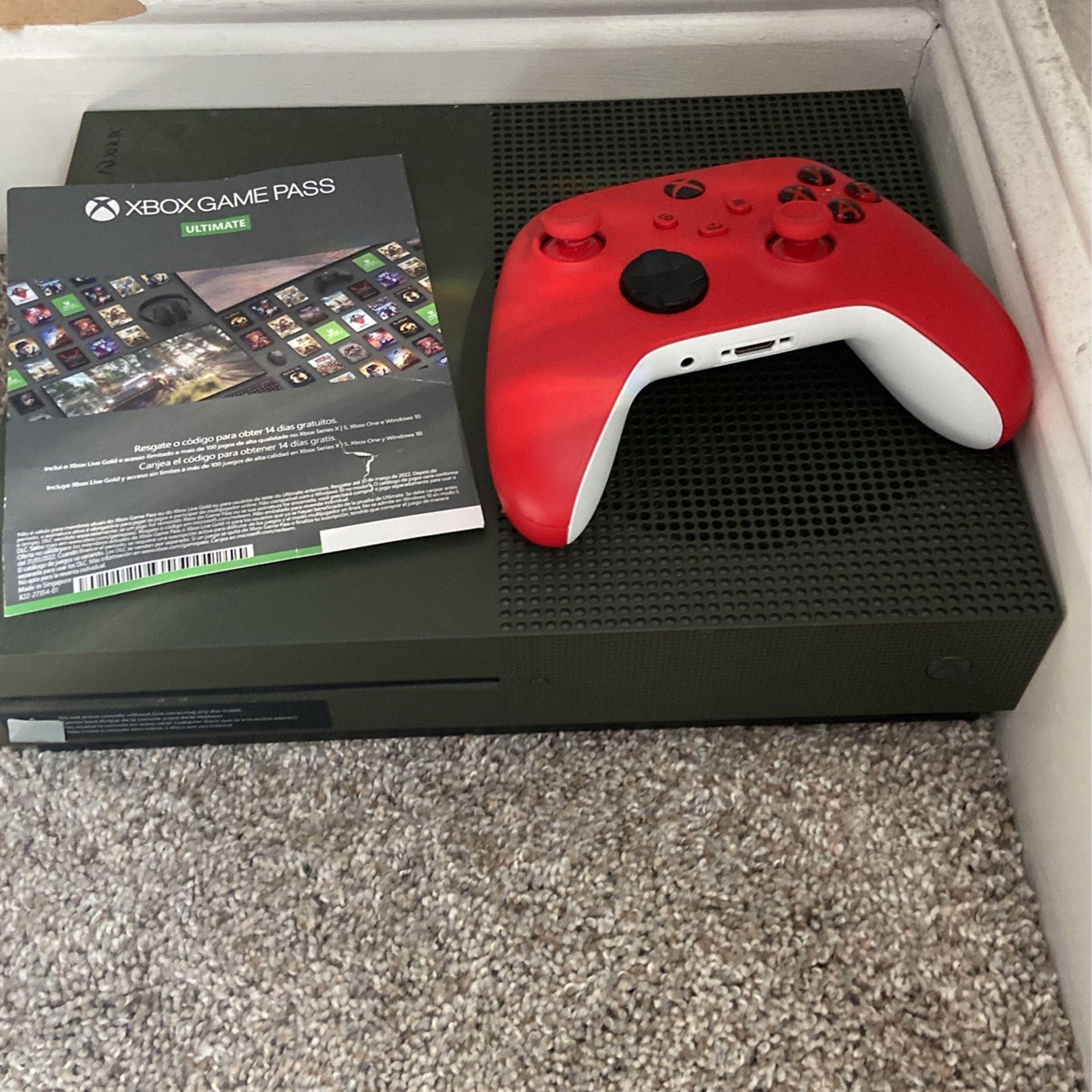 Xbox One With A Elite Controller And A Xbox Game Pass Code
