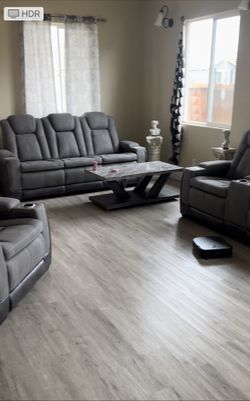 Three Piece Recliner Sofa Set