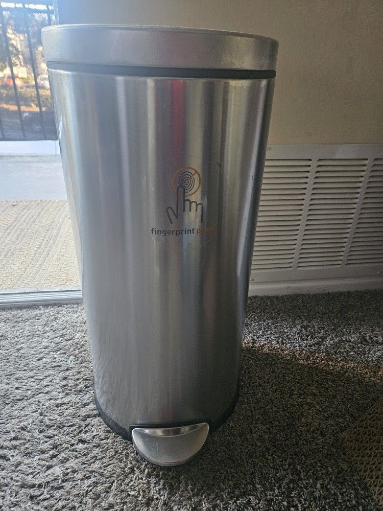 SIMPLEHUMAN TRASH CAN