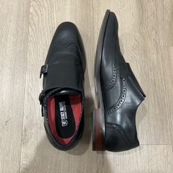 Stacy Adam’s Men’s Karson Wingtip Double Monk Strap Dress Shoe