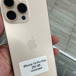 16 Pro Max Unlocked. Cash Or $50 Down W Approval 