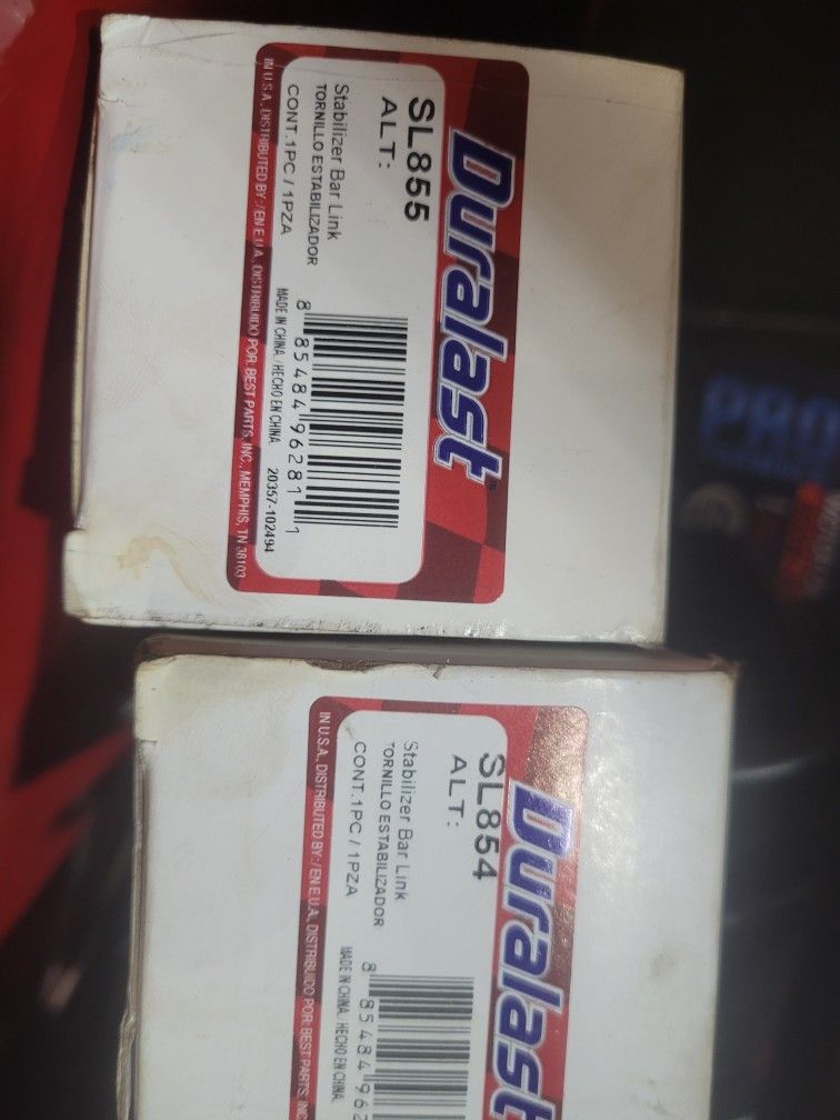 New Sway Bar Links